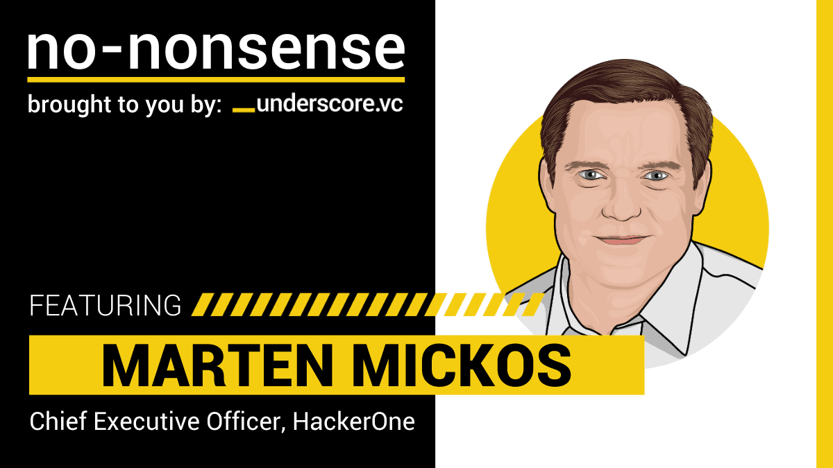 Marten Mickos, CEO of HackerOne
