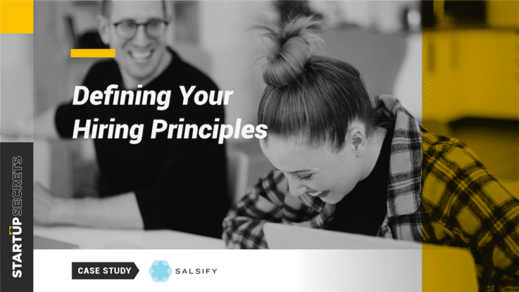 Defining Your Hiring Principles