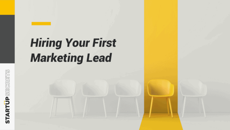 Hiring your first marketing hire