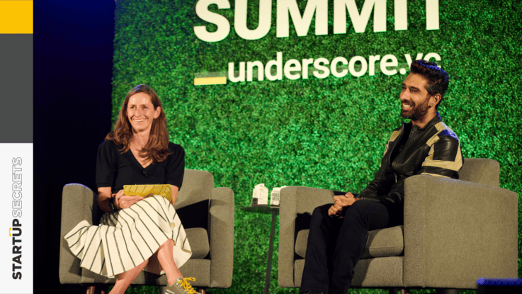 Lily Lyman, Underscore VC and Rahul Vohra, Founder and CEO of Superhuman