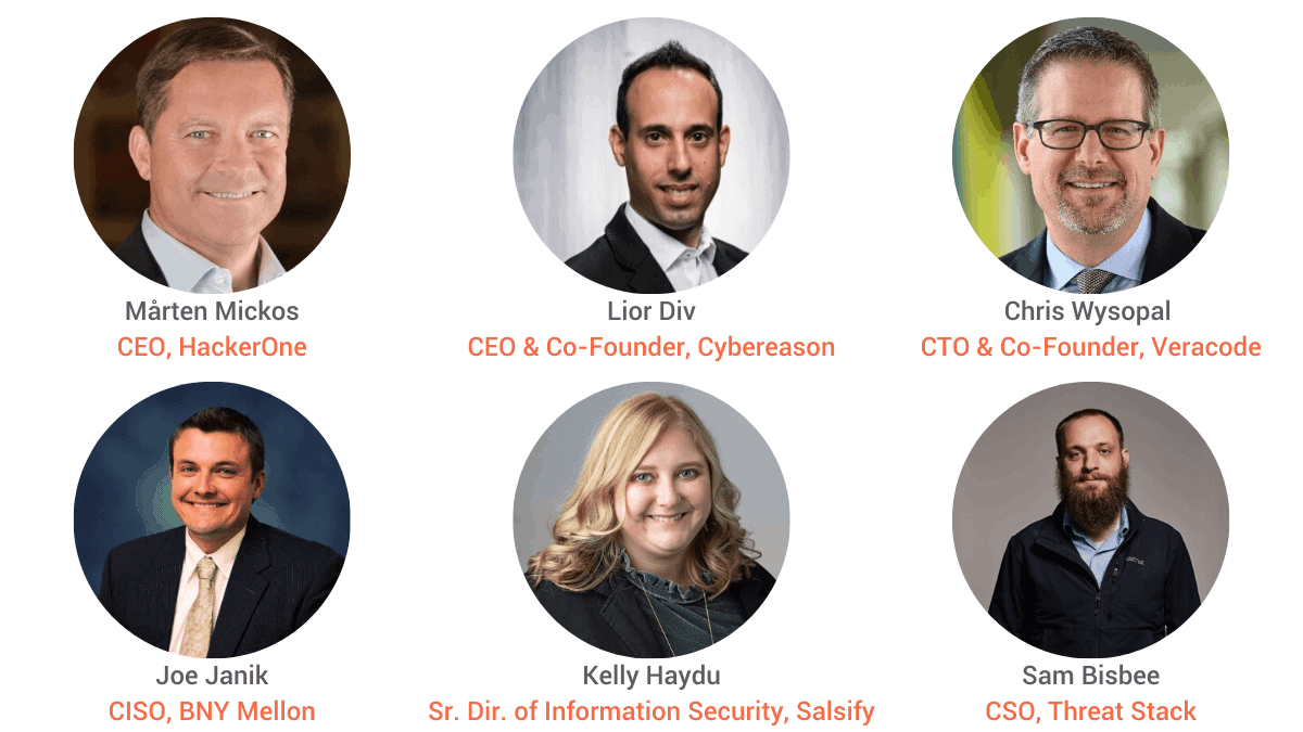 Security for Startups: 6 Cybersecurity Experts Weigh-in - Here They Are Pictured